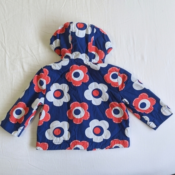 joe fresh retro floral fleece-lined spring jacket 3-6 months baby girl - Picture 6 of 6